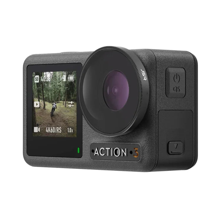ฟิลเตอร์เลนส์ JSR 4 in 1 ND8PL / ND16PL / ND32PL / ND64 PL สำหรับ DJI Osmo Action 3, 4 in 1 NDPL