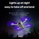 ใบพัดเงียบพร้อมไฟ LED สี 2 คู่ STARTRC สำหรับ DJI Mini 4 Pro / Mavic Mini 3 Pro, สำหรับ DJI Mavic Mini 3 Pro