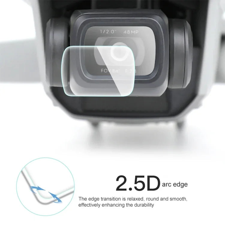 ฟิล์มเลนส์กระจกนิรภัยกันระเบิดสำหรับโดรน DJI Mavic Air 2, สำหรับ DJI Mavic Air 2