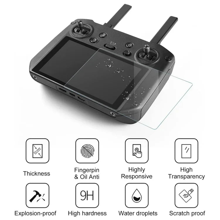 ฟิล์มกระจกนิรภัยกันระเบิดสำหรับหน้าจอรีโมท DJI Mavic 3, สำหรับรีโมท DJI Mavic 3