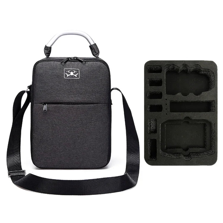 สำหรับ DJI Mini 2 SE กระเป๋าใส่รีโมทสะพายไหล่กันกระแทก ขนาด 30 x 22 x 8.5 ซม., สีดำ
