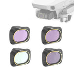ฟิลเตอร์เลนส์ 4 in 1 UV + CPL + ND4 + ND8 สำหรับโดรน JSR DJI MAVIC mini, UV + CPL + ND4 + ND8
