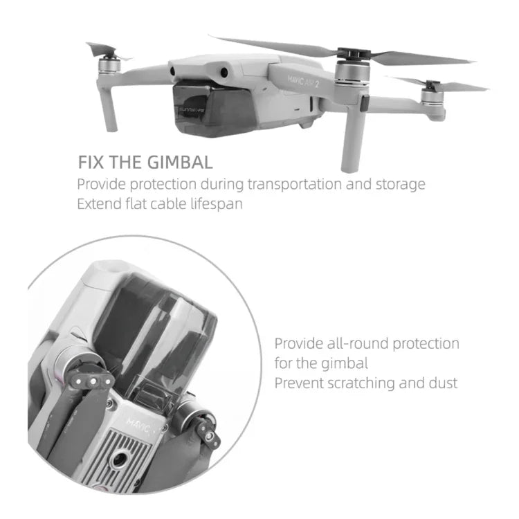ฝาครอบเลนส์กล้อง Sunnylife สำหรับ DJI Mavic Air 2, สำหรับ DJI Mavic Air 2