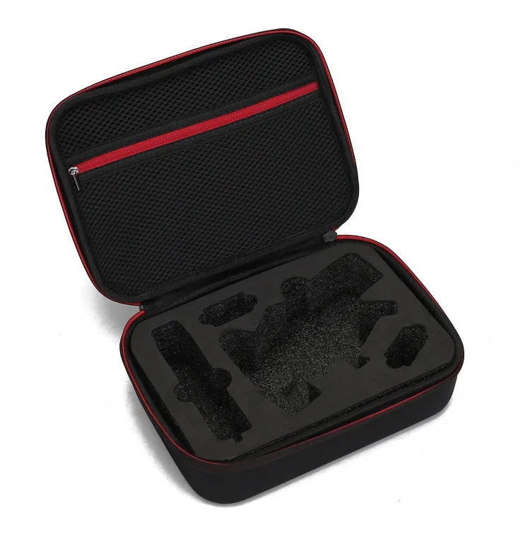 กล่องเก็บของป้องกันแรงกระแทกแบบพกพาสำหรับ DJI Osmo Mobile 4, สีดำ