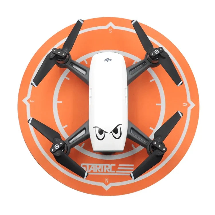 แผ่นจอดโดรน RC STARTRC แบบพกพา พับเร็ว สำหรับ DJI Mavic Mini / Air 2 / Shark, เส้นผ่านศูนย์กลาง: 25 ซม., เส้นผ่านศูนย์กลาง: 25 ซม.
