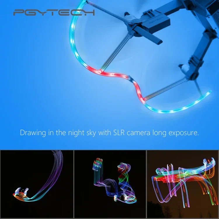 ฝาครอบป้องกันโคมไฟ LED เฉพาะสำหรับ DJI Mavic Pro PGYTECH P-MA-124, สำหรับ DJI Mavic Pro