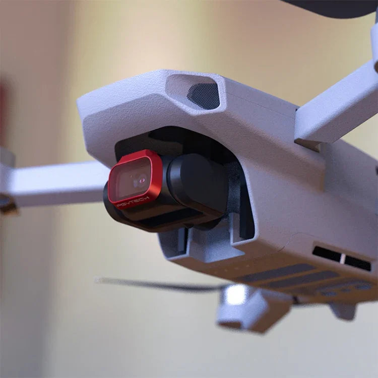 ชุดฟิลเตอร์เลนส์ลดแสง PGYTECH P-12A-019 ND8 / 16 / 32 / 64 จำนวน 4 ชิ้น สำหรับโดรน DJI Mavic Mini, ฟิลเตอร์ลดแสง ND8 / 16 / 32 / 64