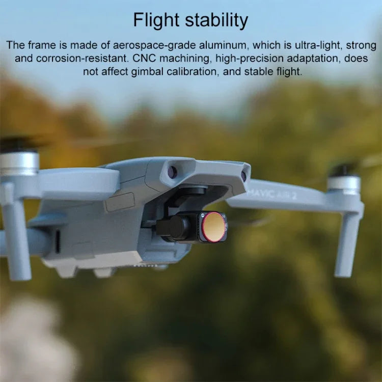 ฟิลเตอร์เลนส์ UV PGYTECH P-16A-032 สำหรับโดรน DJI Mavic Air 2, ฟิลเตอร์เลนส์ UV