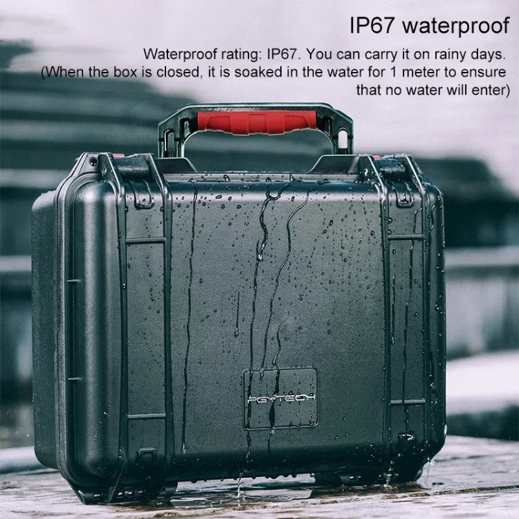 กล่องเก็บของกันน้ำและความชื้นแบบพกพา PGYTECH P-16A-037 สำหรับ DJI Mavic Air 2, P-16A-037 สำหรับ DJI Mavic Air 2