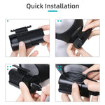 ที่ยึดแบตเตอรี่ Sunnylife จัดการสายไฟ ม้วนสาย พร้อมเคสป้องกันสำหรับ DJI FPV Goggles V2, ขาตั้งแบตเตอรี่ Sunnylife