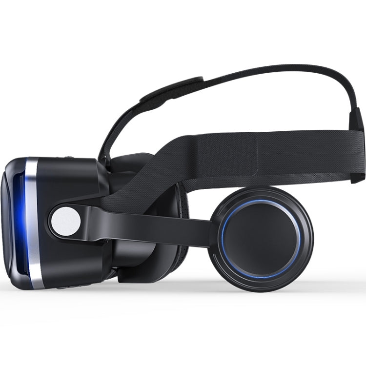 แว่นตาวิดีโอ 3D VR SHINECON G04E เหมาะสำหรับสมาร์ทโฟนขนาด 3.5 นิ้ว - 6.0 นิ้ว พร้อมชุดหูฟัง HiFi