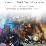 แว่นตาวิดีโอ 3D VR SHINECON G04E เหมาะสำหรับสมาร์ทโฟนขนาด 3.5 นิ้ว - 6.0 นิ้ว พร้อมชุดหูฟัง HiFi