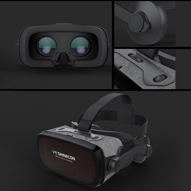 แว่นตาวิดีโอ 3D ความจริงเสมือน VR SHINECON G07E เหมาะสำหรับสมาร์ทโฟนขนาด 4.0 นิ้ว - 6.3 นิ้ว