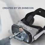 แว่นตาวิดีโอ 3D ความจริงเสมือน VR SHINECON G07E เหมาะสำหรับสมาร์ทโฟนขนาด 4.0 นิ้ว - 6.3 นิ้ว