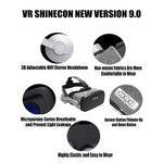 แว่นตาวิดีโอ 3D ความจริงเสมือน VR SHINECON G07E เหมาะสำหรับสมาร์ทโฟนขนาด 4.0 นิ้ว - 6.3 นิ้ว