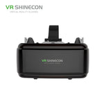 แว่นตาวิดีโอ 3D ความจริงเสมือน VR SHINECON G06E เหมาะสำหรับสมาร์ทโฟนขนาด 4.7 นิ้ว - 6.1 นิ้ว พร้อมชุดหูฟัง, G06E