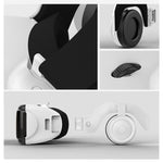 แว่นตาวิดีโอ 3D ความจริงเสมือน VR SHINECON G06E เหมาะสำหรับสมาร์ทโฟนขนาด 4.7 นิ้ว - 6.1 นิ้ว พร้อมชุดหูฟัง, G06E