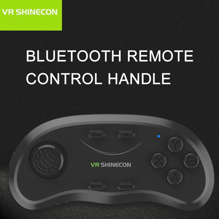 แว่นตาความจริงเสมือน VR Shinecon 3D สำหรับภาพยนตร์และเกม พร้อมรีโมทบลูทูธและจอยเกม, SC-B01