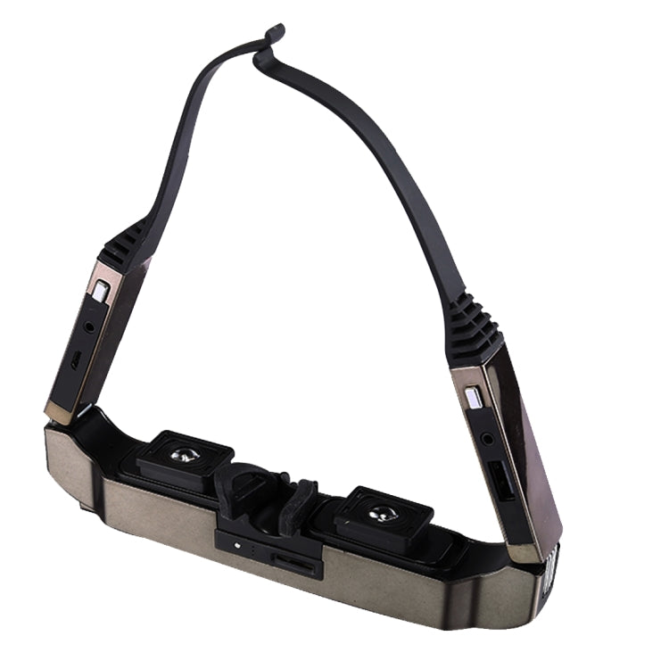 VISION-800 แว่นตาอัจฉริยะ Retina 3D VR ระบบ Android 4.4 1GB+2GB พร้อมกล้อง 5.0MP รองรับ WiFi, Bluetooth, การ์ด TF, บันทึกวิดีโอ