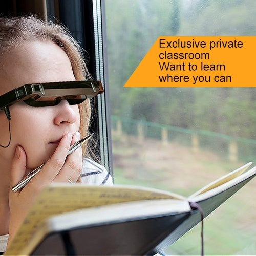 VISION-800 แว่นตาอัจฉริยะ Retina 3D VR ระบบ Android 4.4 1GB+2GB พร้อมกล้อง 5.0MP รองรับ WiFi, Bluetooth, การ์ด TF, บันทึกวิดีโอ