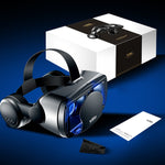 แว่นตา 3D VR รุ่น VRG Pro Audio Video พร้อมเลนส์เคลือบ Blu-ray แบบ All-in-one สำหรับโทรศัพท์มือถือ