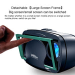 แว่นตา 3D VR รุ่น VRG Pro Audio Video พร้อมเลนส์เคลือบ Blu-ray แบบ All-in-one สำหรับโทรศัพท์มือถือ