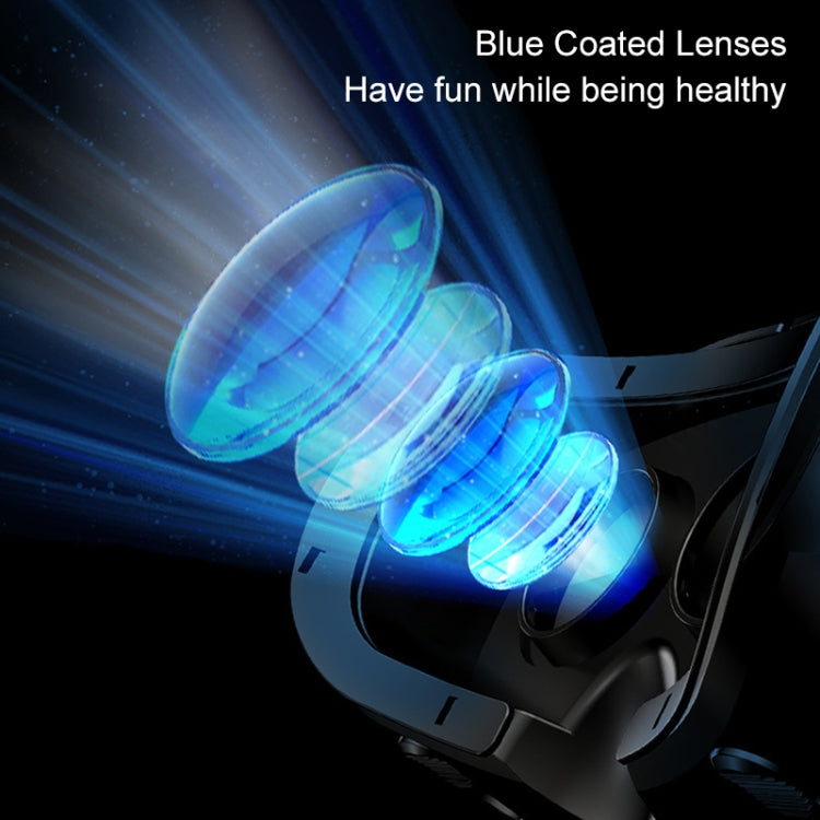 แว่นตา 3D VR รุ่น VRG Pro Audio Video พร้อมเลนส์เคลือบ Blu-ray แบบ All-in-one สำหรับโทรศัพท์มือถือ