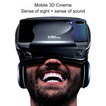 แว่นตา 3D VR รุ่น VRG Pro Audio Video พร้อมเลนส์เคลือบ Blu-ray แบบ All-in-one สำหรับโทรศัพท์มือถือ