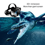 แว่นตา 3D VR รุ่น VRG Pro Audio Video แบบ All-in-one สำหรับโทรศัพท์มือถือ ไม่มีเลนส์เคลือบ Blu-ray