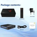 Tanix X4 กล่องสมาร์ททีวี Android 11 ชิป Amlogic S905X4 ควอดคอร์ 4GB+32GB WiFi คู่ BT 4GB+32GB