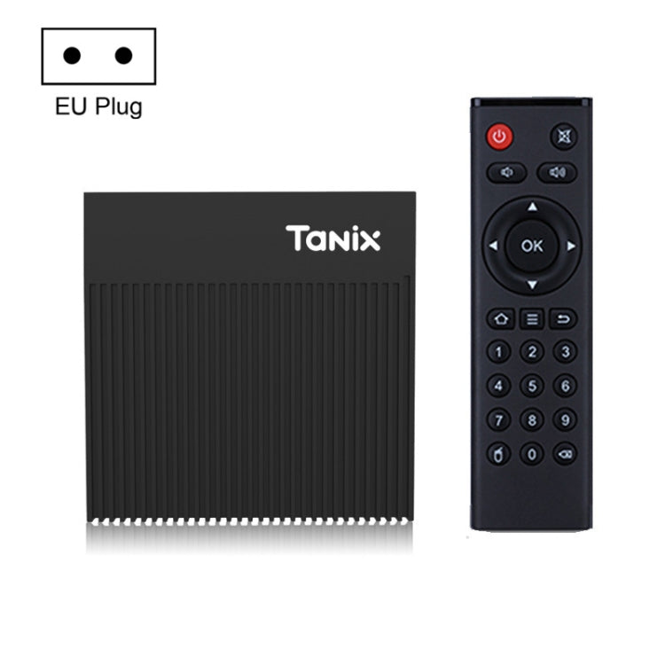 Tanix X4 สมาร์ททีวีบ็อกซ์ Android 11, Amlogic S905X4 Quad Core, 4GB+64GB, WiFi สองย่านความถี่, บลูทูธ, 4GB+64GB