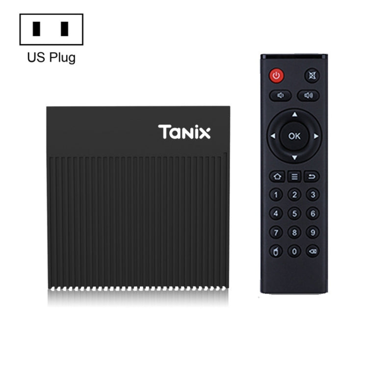 Tanix X4 สมาร์ททีวีบ็อกซ์ Android 11, Amlogic S905X4 Quad Core, 4GB+64GB, WiFi สองย่านความถี่, บลูทูธ, 4GB+64GB