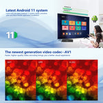 Tanix X4 สมาร์ททีวีบ็อกซ์ Android 11, Amlogic S905X4 Quad Core, 4GB+64GB, WiFi สองย่านความถี่, บลูทูธ, 4GB+64GB