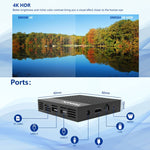 Tanix X4 สมาร์ททีวีบ็อกซ์ Android 11, Amlogic S905X4 Quad Core, 4GB+64GB, WiFi สองย่านความถี่, บลูทูธ, 4GB+64GB