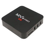 MXQ PROi สมาร์ททีวีบ็อกซ์ 1080P 4K HD พร้อมรีโมทคอนโทรล, Android 7.1 S905W Quad Core Cortex-A53 ความเร็วสูงสุด 2GHz, RAM: 2GB, ROM: 16GB, รองรับ WiFi, ปลั๊ก UK, 2GB+16GB, ปลั๊ก UK