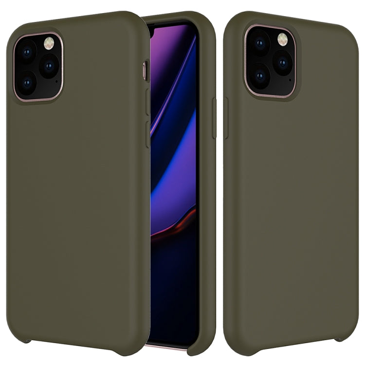 Solid Color Liquid Silicone Shockproof Case, For iPhone 11 Pro Max, For iPhone 11 Pro, For iPhone 11
