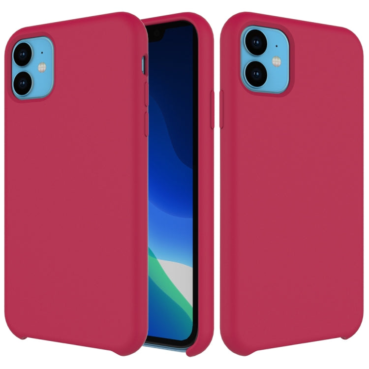 Solid Color Liquid Silicone Shockproof Case, For iPhone 11 Pro Max, For iPhone 11 Pro, For iPhone 11