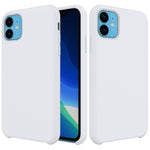 Solid Color Liquid Silicone Shockproof Case, For iPhone 11 Pro Max, For iPhone 11 Pro, For iPhone 11
