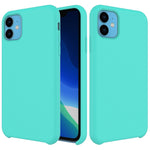 Solid Color Liquid Silicone Shockproof Case, For iPhone 11 Pro Max, For iPhone 11 Pro, For iPhone 11