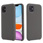 Solid Color Liquid Silicone Shockproof Case, For iPhone 11 Pro Max, For iPhone 11 Pro, For iPhone 11