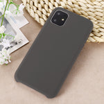 Solid Color Liquid Silicone Shockproof Case, For iPhone 11 Pro Max, For iPhone 11 Pro, For iPhone 11