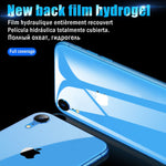 Soft Hydrogel Film Full Cover Back Protector for, For iPhone XR(Back)(1 PC)