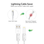 UGREEN LP127 ชุดป้องกันสายข้อมูล 6 ชิ้น สำหรับสายข้อมูล Apple แท้ทุกรุ่น