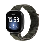 For Fitbit Versa 3 Nylon Loop Replacement Strap Watchband