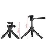 ขาตั้งกล้องขนาดเล็กน้ำหนักเบา BEXIN MS02 สำหรับโทรศัพท์และกล้อง DSLR, MS02