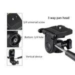 ขาตั้งกล้องขนาดเล็กน้ำหนักเบา BEXIN MS02 สำหรับโทรศัพท์และกล้อง DSLR, MS02