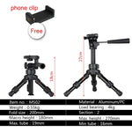ขาตั้งกล้องขนาดเล็กน้ำหนักเบา BEXIN MS02 สำหรับโทรศัพท์และกล้อง DSLR, MS02