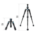 BEXIN MS08 ขาตั้งกล้องขนาดเล็กแบบพกพาพร้อมหัวบอล สำหรับสมาร์ทโฟนและกล้อง DSLR