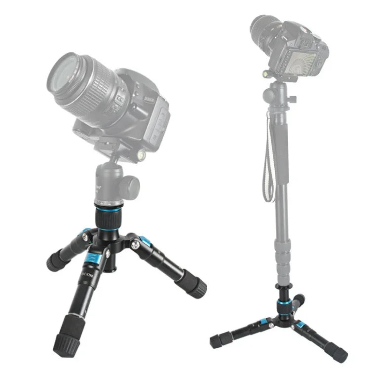 BEXIN MS08 ขาตั้งกล้องขนาดเล็กแบบพกพาพร้อมหัวบอล สำหรับสมาร์ทโฟนและกล้อง DSLR