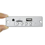JX-919BT บอร์ดถอดรหัสเครื่องเล่น MP3 เสียงรถยนต์ 12V การ์ด TF USB AUX พร้อมบลูทูธ, JX-919BT